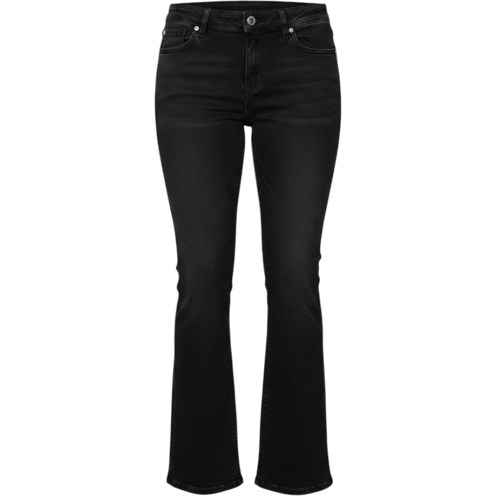 Kut from the Kloth Nicole Bootcut Jeans Black Flap Pocket KP1549MA3R Womens 12